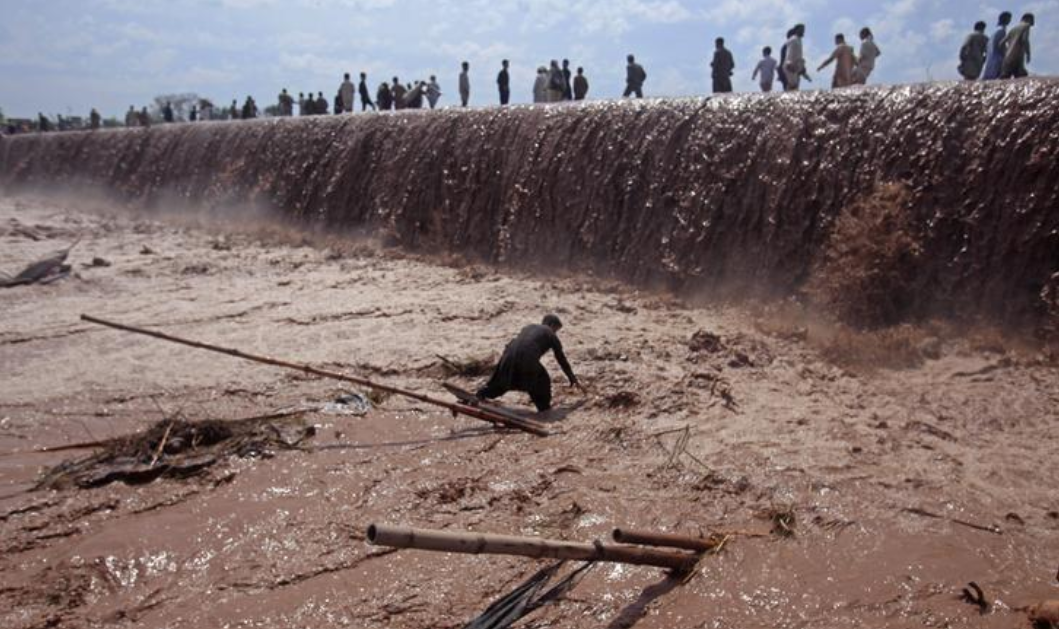 literature review on climate change in pakistan