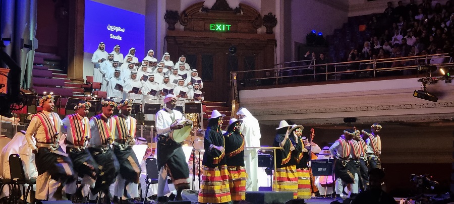 London plays host to rousing ‘Marvels of Saudi Orchestra’ performance