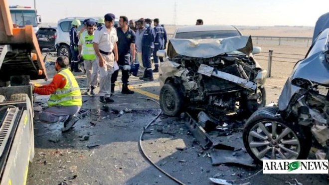 PHOTOS Dubai records over 500 traffic accidents in 6 hours Arab