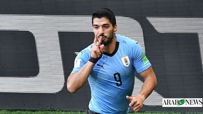 Luis Suarez makes history with winner over Saudi Arabia as Uruguay