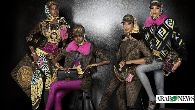 Versace, Bags, Fendace Fendi Versace Collaborationgift Bag Repurposed  Into Beautiful Purse
