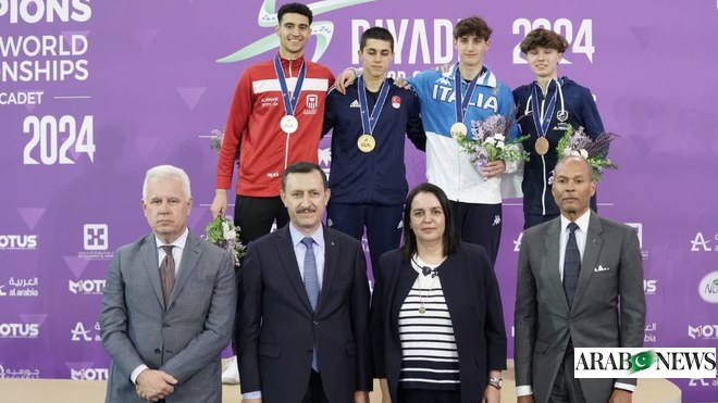 Erolcevik claims gold for Turkiye at Junior World Fencing Championships in Riyadh