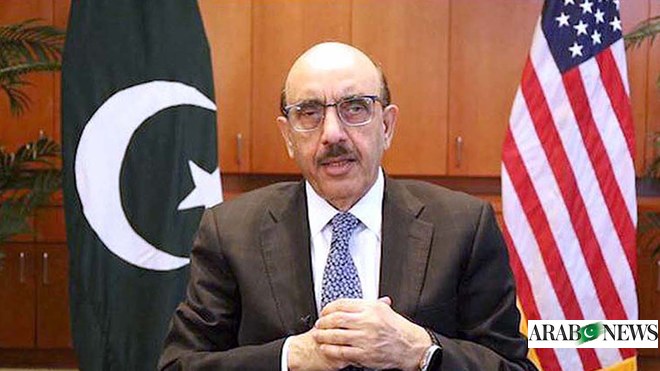 Pakistan’s envoy to US urges Washington not to ‘over-align’ with India 