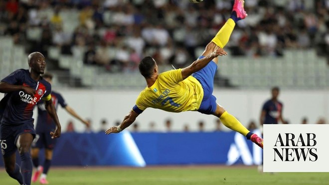 Football 2023: Cristiano Ronaldo mocked for using photo of missed bicycle  kick in Saudi Arabia club debut, no goals for Al Nassr, video