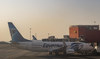 An EgyptAir Boeing 737-800 aircraft is pictured on the tarmac at Cairo International Airport in Cairo. (File/AFP)