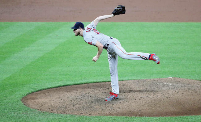 Red Sox pitcher Chris Sale reaches 300 strikeouts 