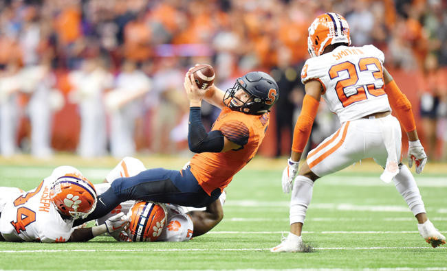 College Football: Syracuse Stuns Clemson, California Upsets Washington ...