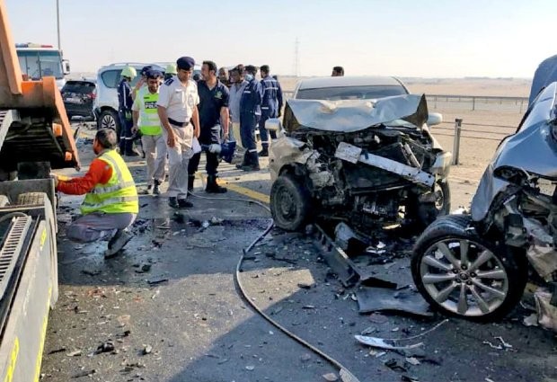 PHOTOS: Dubai Records Over 500 Traffic Accidents In 6 Hours | Arab News PK