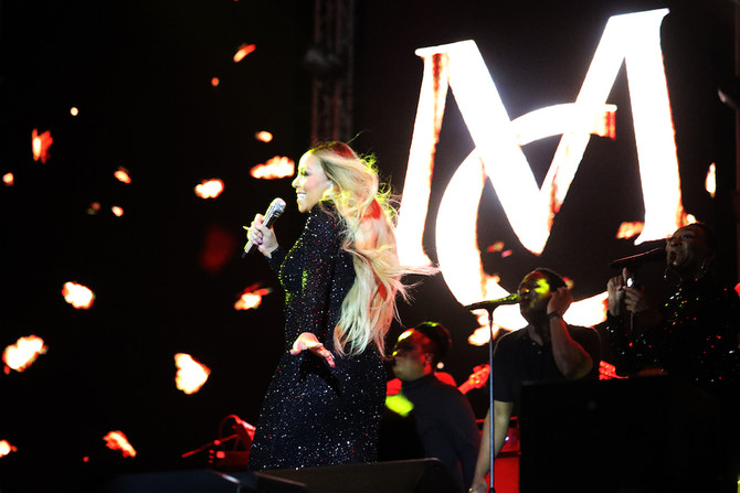 Mariah Carey Wows Fans In Saudi Arabia With Her First Concert In The Kingdom Arab News Pk