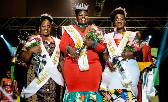 Businesswoman wins Uganda's first 'Miss Curvy' beauty contest