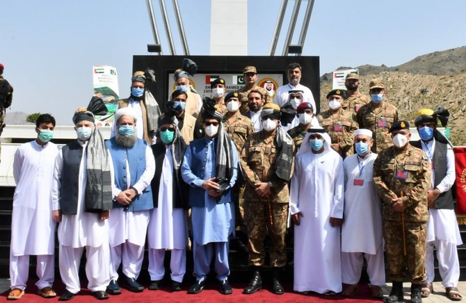 Pm Khan Inaugurates Uae Funded Sheikh Zayed Road In Northwestern Pakistan Arab News Pk