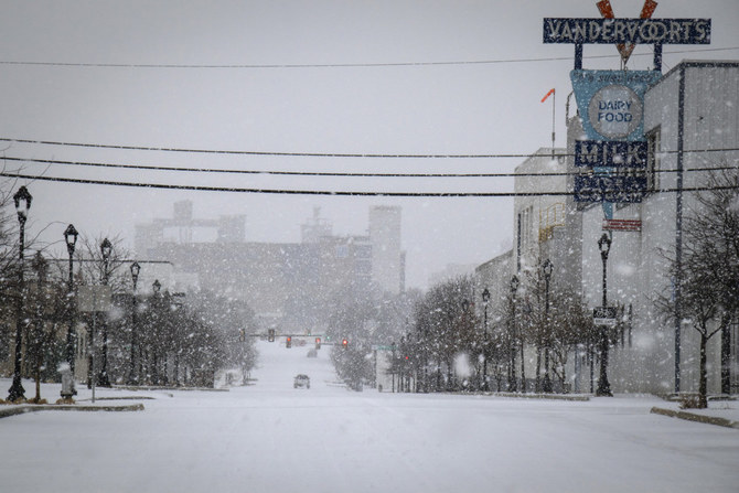 As Winter Storm Moves Across US, Ice Becomes Bigger Concern | Arab News PK