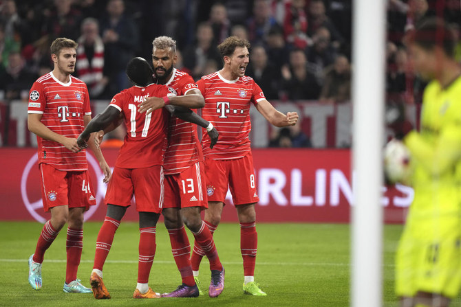 Bayern routs Plzeň 5-0 to set CL group-stage unbeaten record | Arab News PK