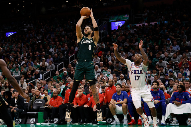 Jayson Tatum Shines as Boston Celtics Blow Out 76ers in Game 7 - The New  York Times