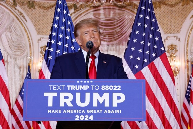 Trump Launches 2024 White House Bid | Arab News PK