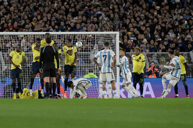 Lionel Messi scores incredible goal in Argentina training ahead of