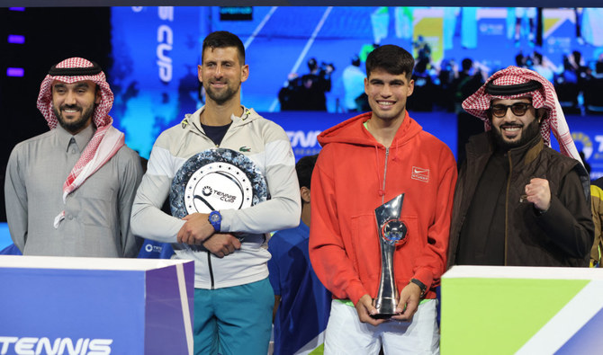 Alcaraz beats Djokovic in Riyadh exhibition match | Arab News PK