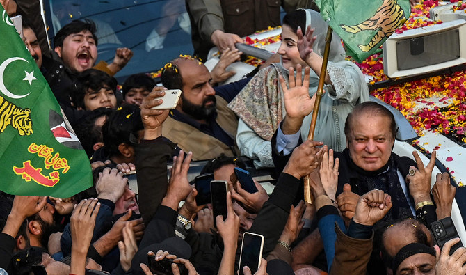 Ex-PM Sharif’s Party Eyes ‘clear Majority’ In Upcoming Pakistan ...