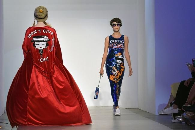 Honayda Serafi inspired by outer space at Riyadh Fashion Week show