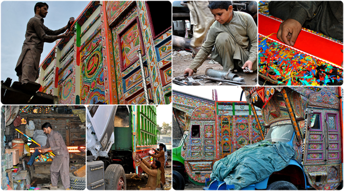 A Closer Look At Pakistan S Signature Truck Art Arab News PK   1844886 1526657392 