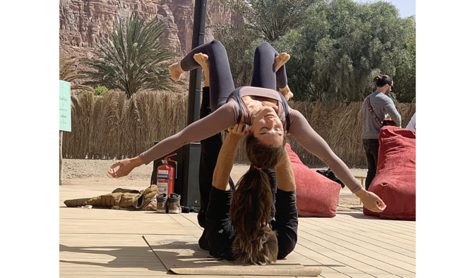 AlUla Wellness Festival welcomes world's yogis, wellness fanatics