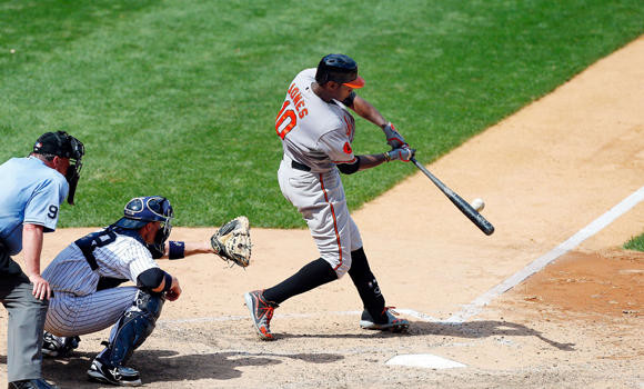 Davis hits long homer in Orioles' 5-0 win over Blue Jays